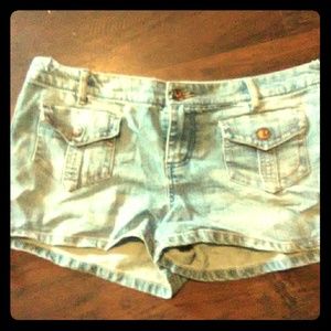GLO jean shorts